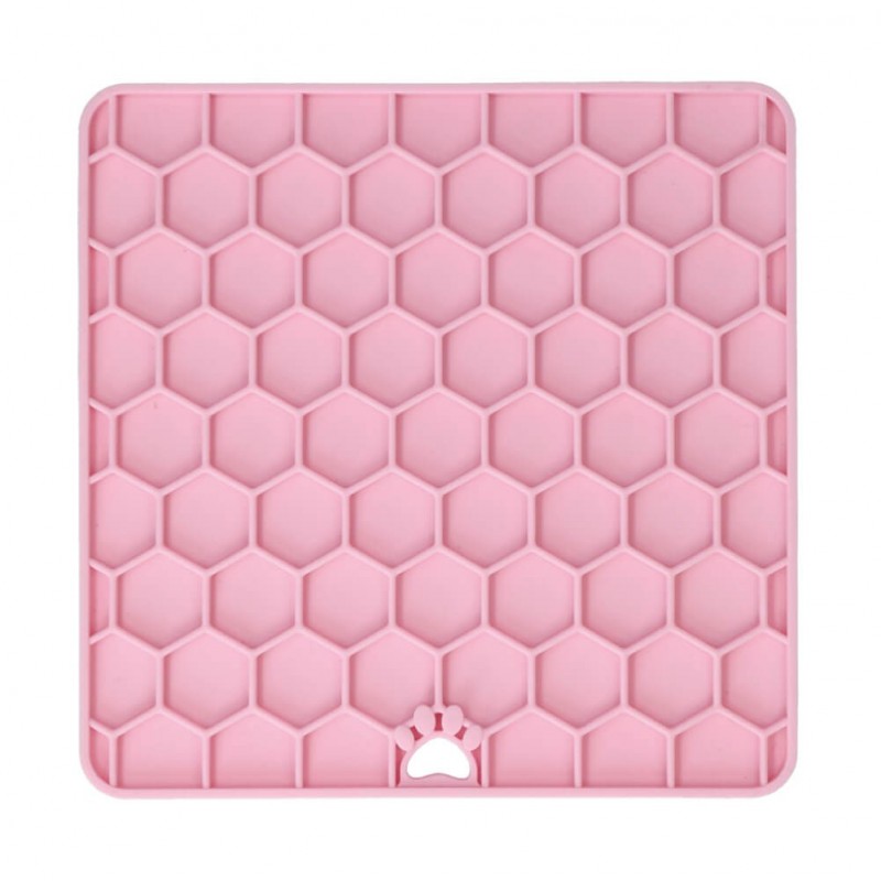 Laižymo kilimėlis šunims „Fun & Relax Lick Mat“, rožinis