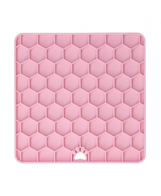 Laižymo kilimėlis šunims „Fun & Relax Lick Mat“, rožinis