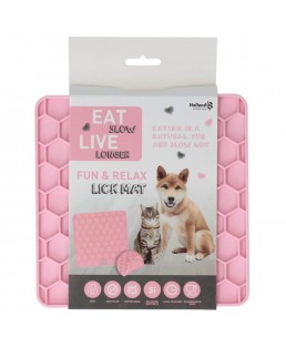 Laižymo kilimėlis šunims „Fun & Relax Lick Mat“, rožinis