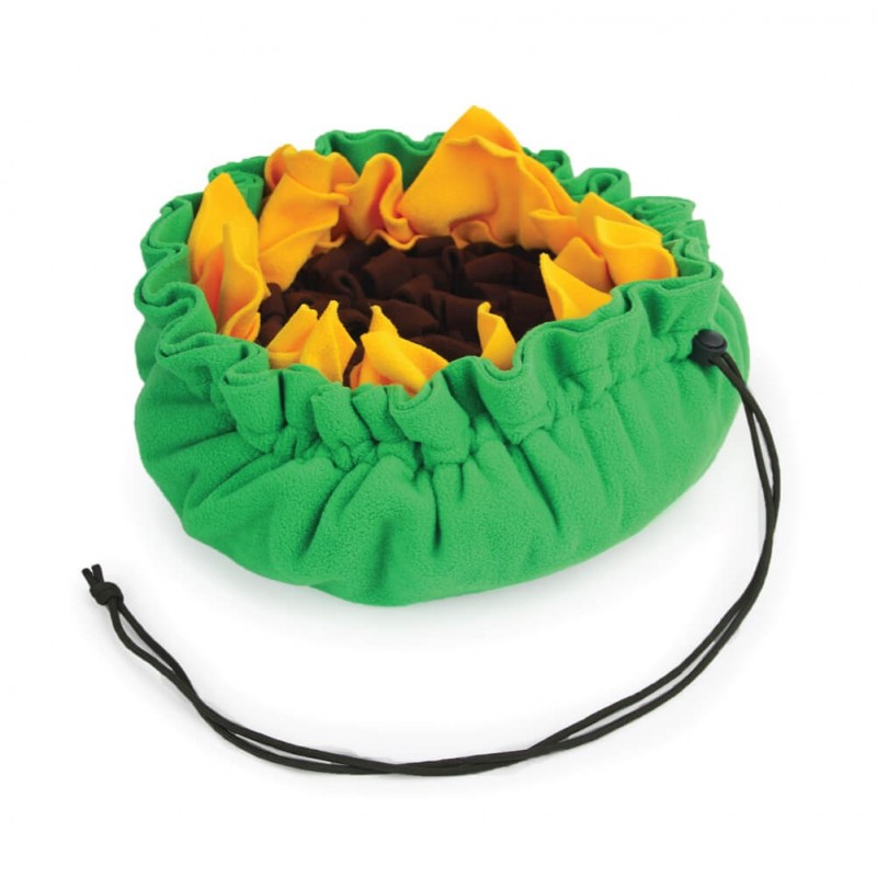 Uostymo / žaidimų kilimėlis šunims saulėgrąžos formos „Sunflower Sniffer Mat“ AFP