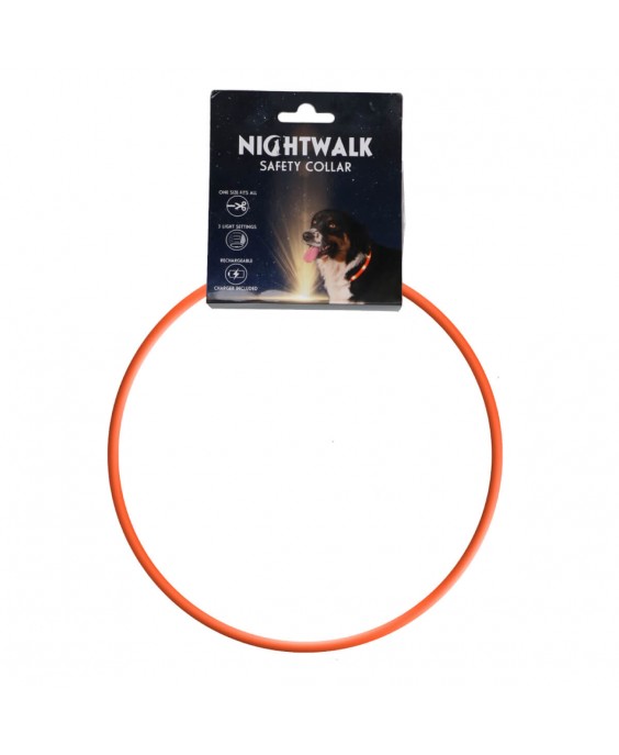 Šviečiantis LED antkaklis šunims