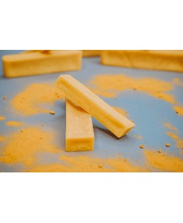 Sūrio skanėstas šunims su ciberžole, S dydis (30-50 g.)