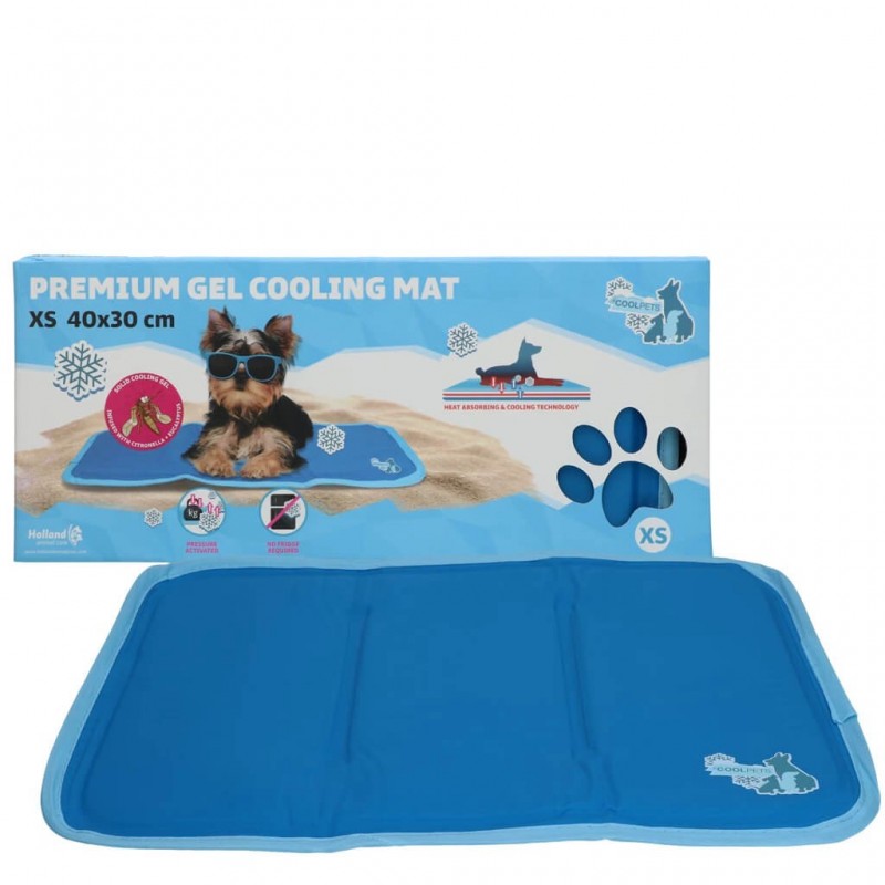 Vėsinantis kilimėlis mažiems šunims, CoolPets Premium Cooling Mat XS (40x30cm)