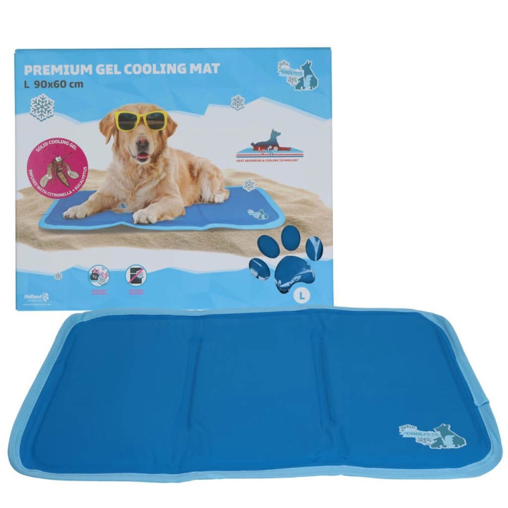 Vėsinantis kilimėlis dideliems šunims, CoolPets Premium Cooling Mat L (90x60cm)