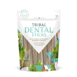 Dantų lazdelės mažų veislių šunims – Tribal Small Dental Sticks