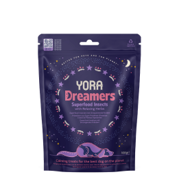 Yora Dreamers raminantys skanėstai šunims su vabzdžių baltymais